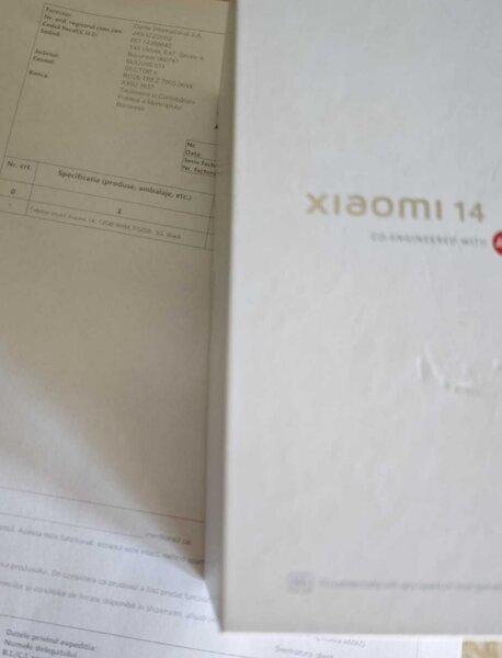 Xiaomi 14 - 512 GB, 12 GB Ram - Negru
